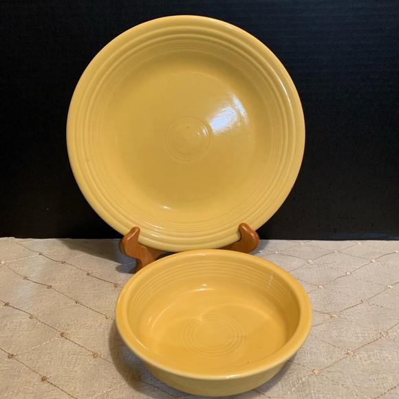 Fiestaware Dining Fiesta Dinner Plate And Bowl Poshmark